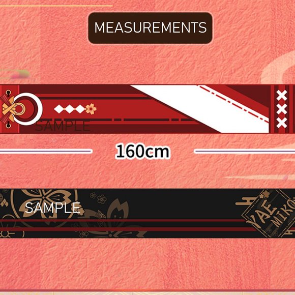 Yae Miko Sakura Emblem Scarf - Picture 2 of 2